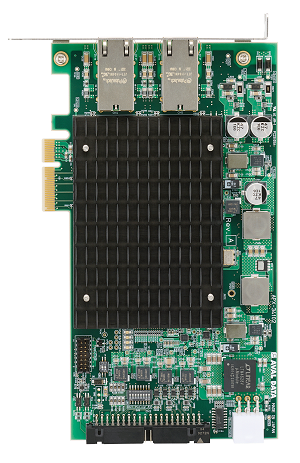 GigE I/Fボード APX-34102 10GbE 2ch画像入力ボード（フレームグラバ