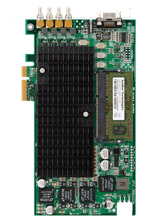 【ジャンク品】AVAL DATA キャプチャーボードAPX-3664G3 CoaXPress対応ボード APX-3664G3A-FL FANレスタイプ CXP-6 Quad